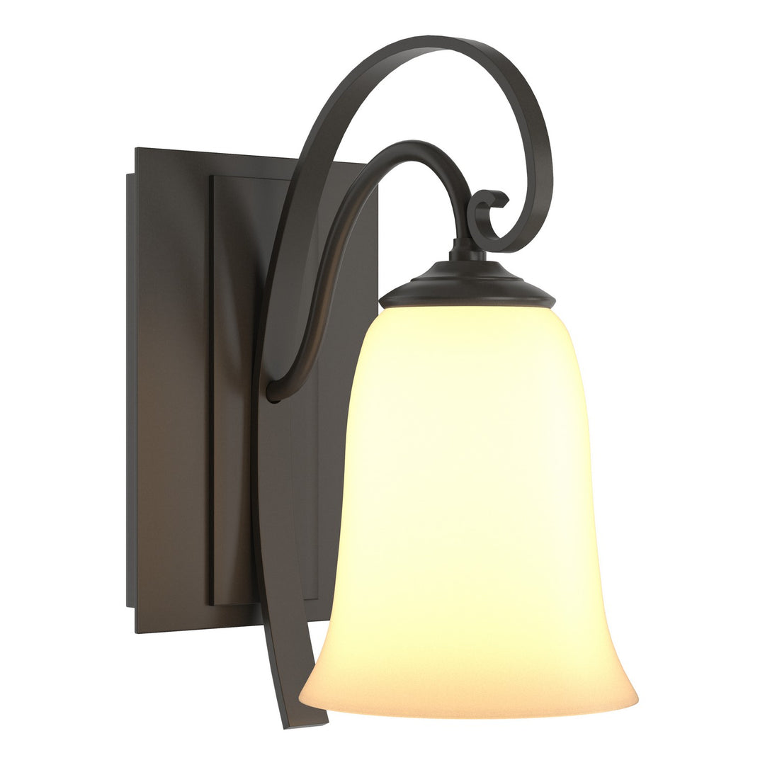 Hubbardton Forge Canada - 204531-SKT-07-GG0035 - One Light Wall Sconce - Scroll - Dark Smoke