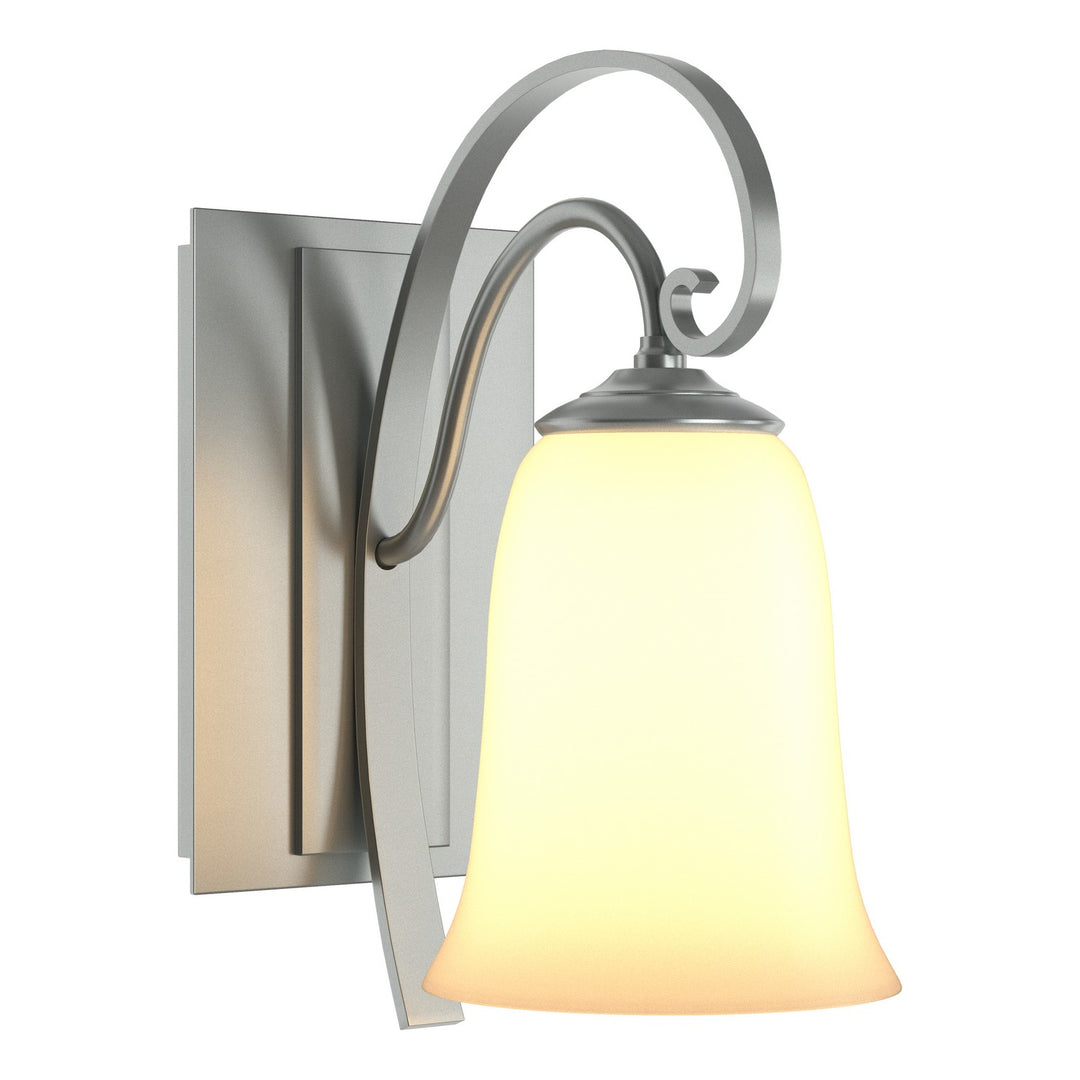 Hubbardton Forge Canada - 204531-SKT-82-GG0035 - One Light Wall Sconce - Scroll - Vintage Platinum