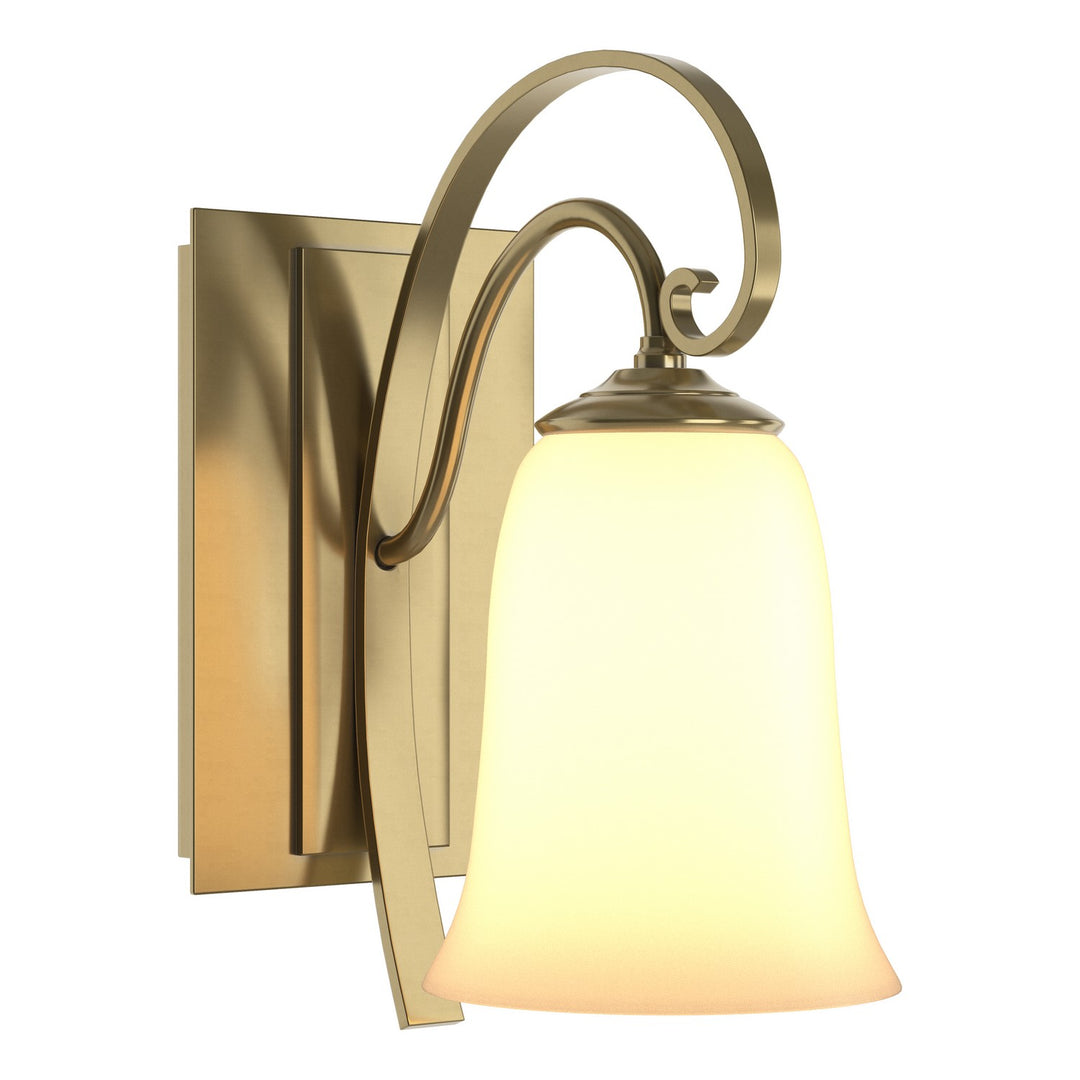 Hubbardton Forge Canada - 204531-SKT-86-GG0035 - One Light Wall Sconce - Scroll - Modern Brass