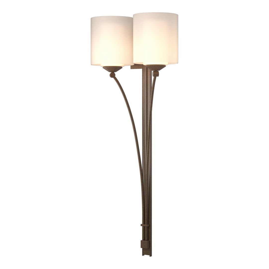 Hubbardton Forge Canada - 204672-SKT-05-GG0169 - Two Light Wall Sconce - Formae - Bronze