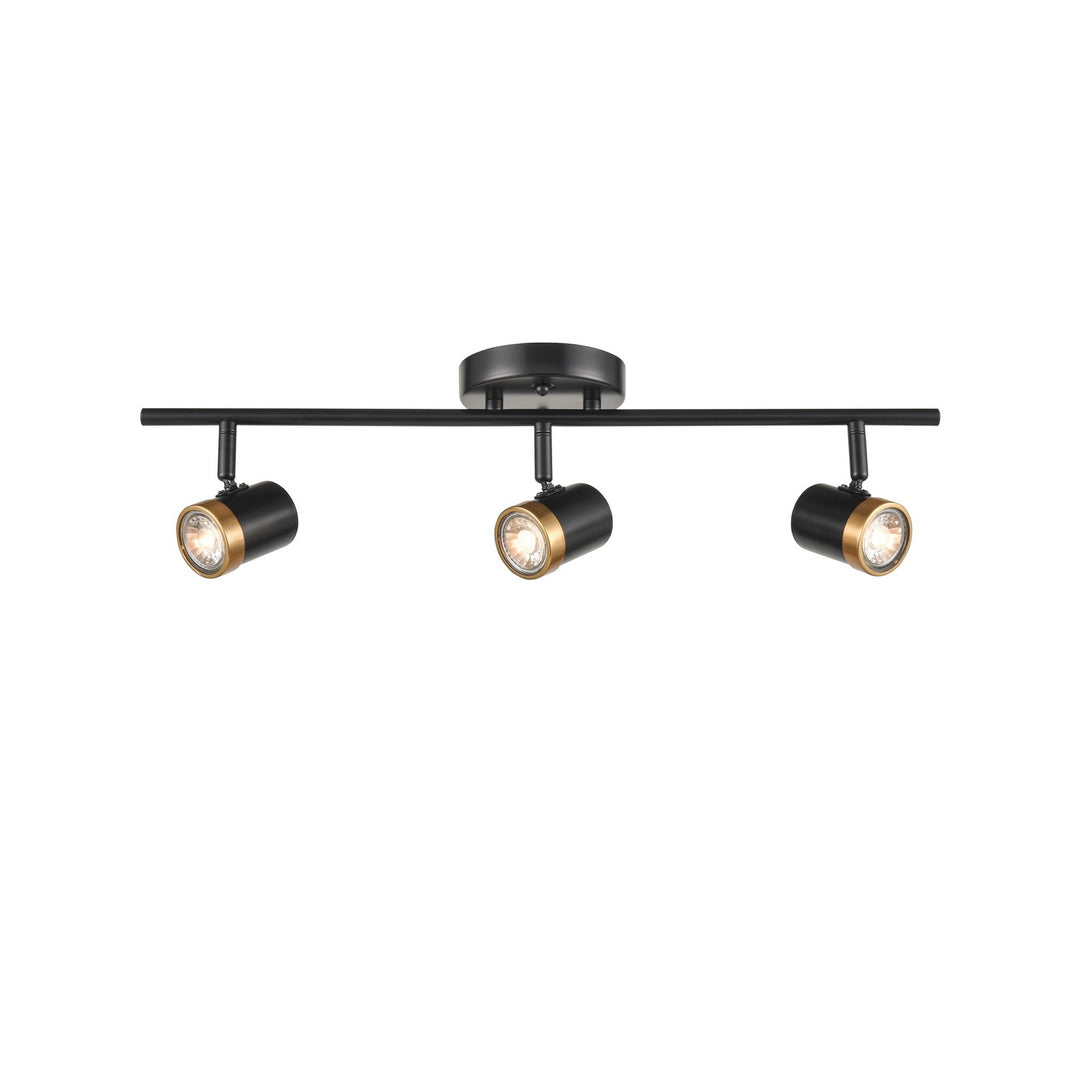 Oeil De Base Three Light Track in Ebony/Multiple - available from The Lighting Shoppe, trusted by Canadian homeowners