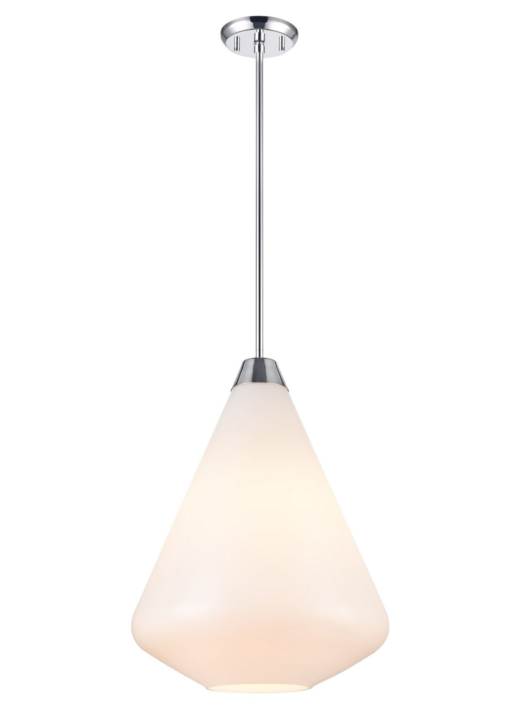 DVI Canada - DVP25805SN-TO - One Light Pendant - St Julian - Satin Nickel w/True Opal Glass