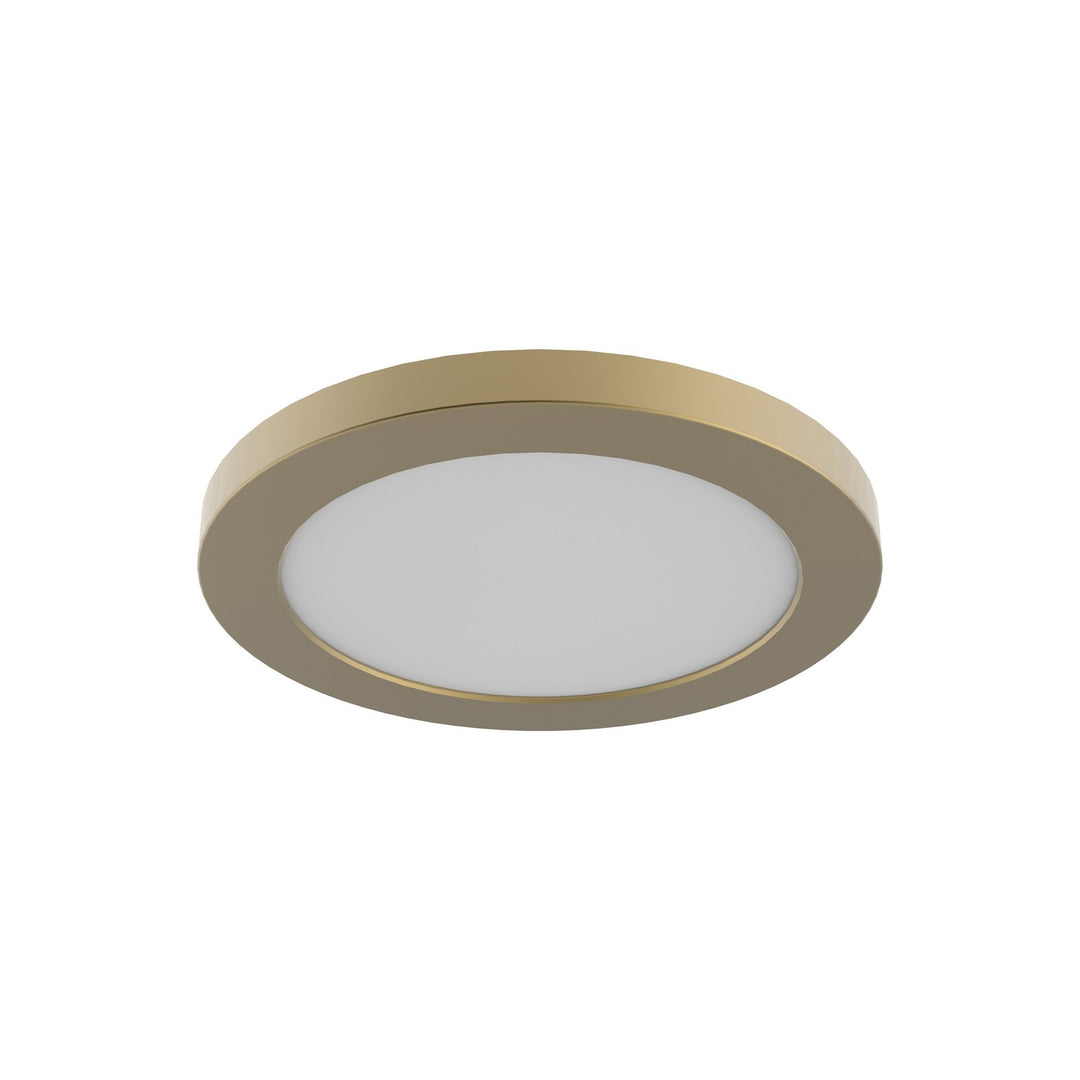 Avro LED Wall / Flush Mount in Brass (4000K) - available from The Lighting Shoppe, trusted by Canadian homeowners