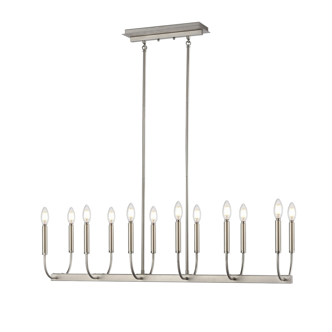 Olivia 12 Light Linear Pendant in Multiple Finishes And Platinum - available from The Lighting Shoppe, trusted by Canadian homeowners