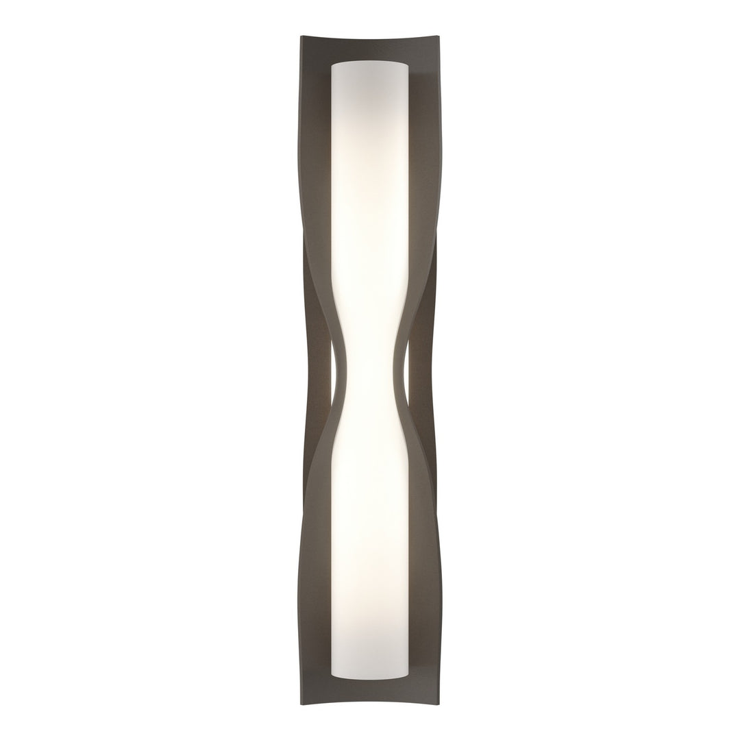 Hubbardton Forge Canada - 204795-SKT-14-GG0347 - Four Light Wall Sconce - Dune - Oil Rubbed Bronze