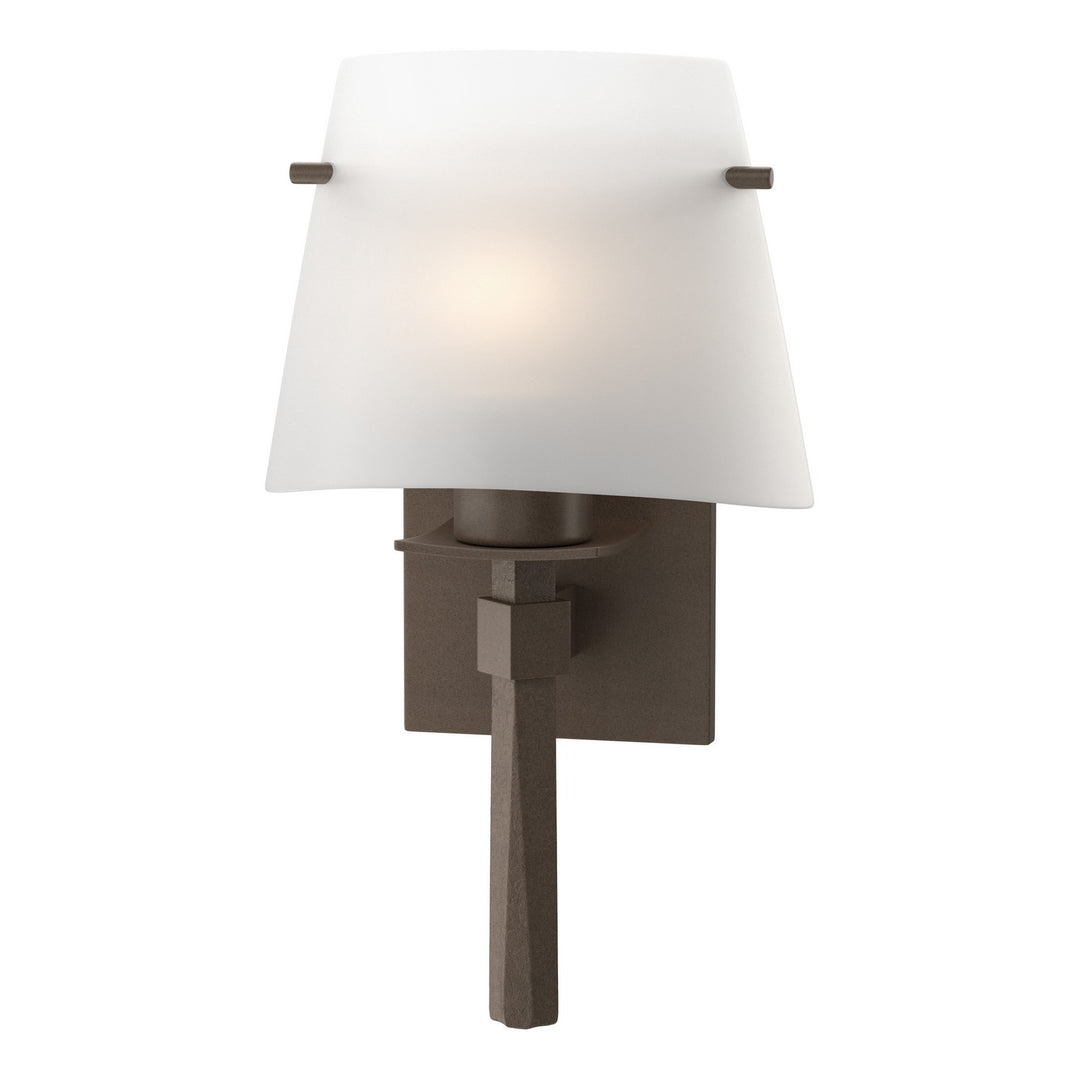 Hubbardton Forge Canada - 204825-SKT-05-GG0246 - One Light Wall Sconce - Beacon Hall - Bronze