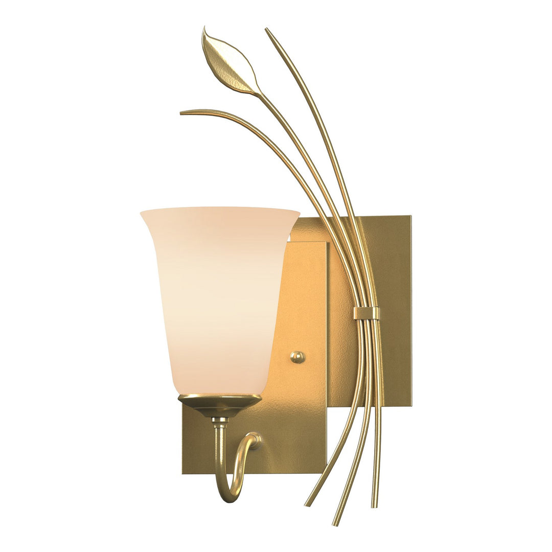 Hubbardton Forge Canada - 205122-SKT-RGT-86-GG0035 - One Light Wall Sconce - Leaf - Modern Brass
