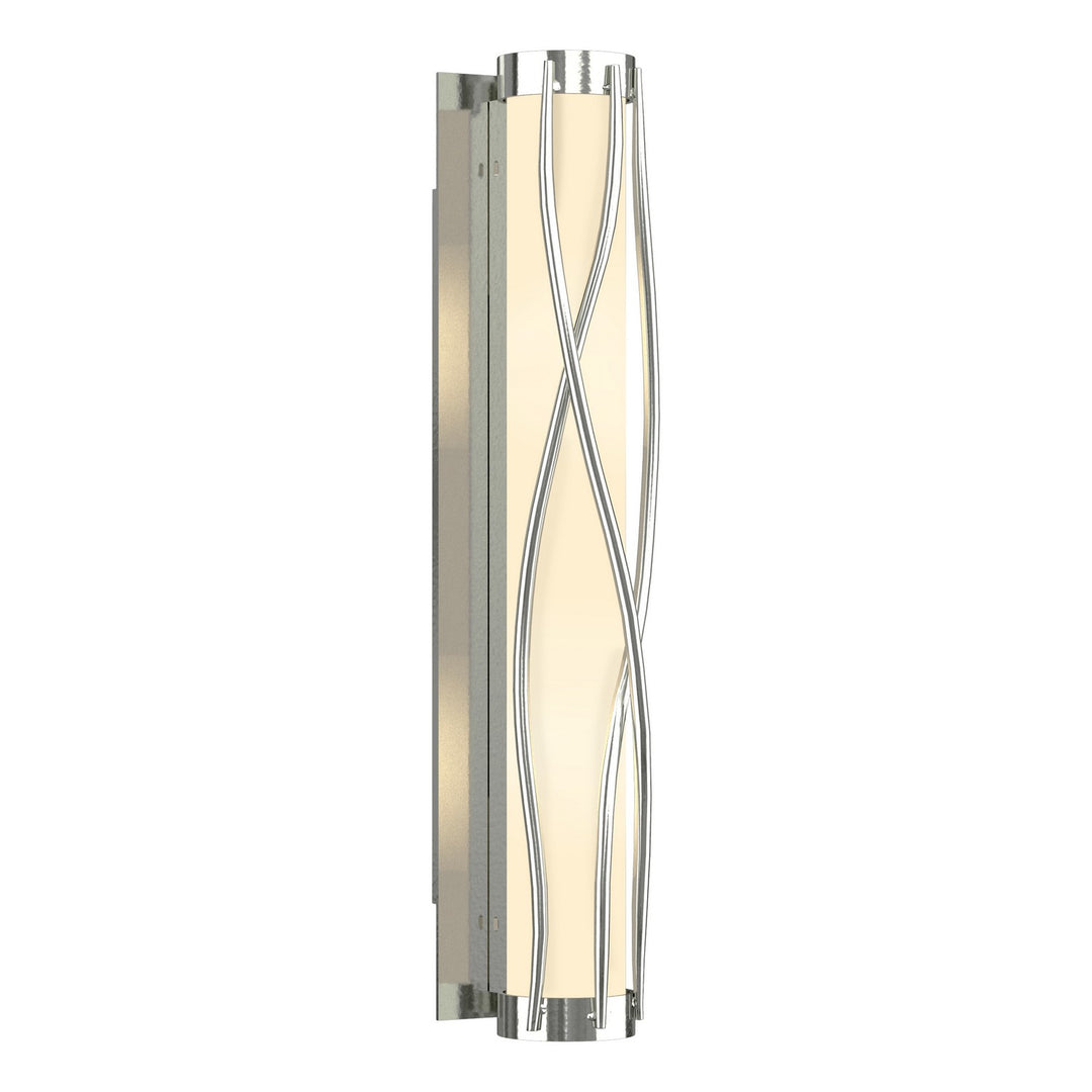 Hubbardton Forge Canada - 205401-SKT-85-GG0347 - Four Light Wall Sconce - Twine - Sterling