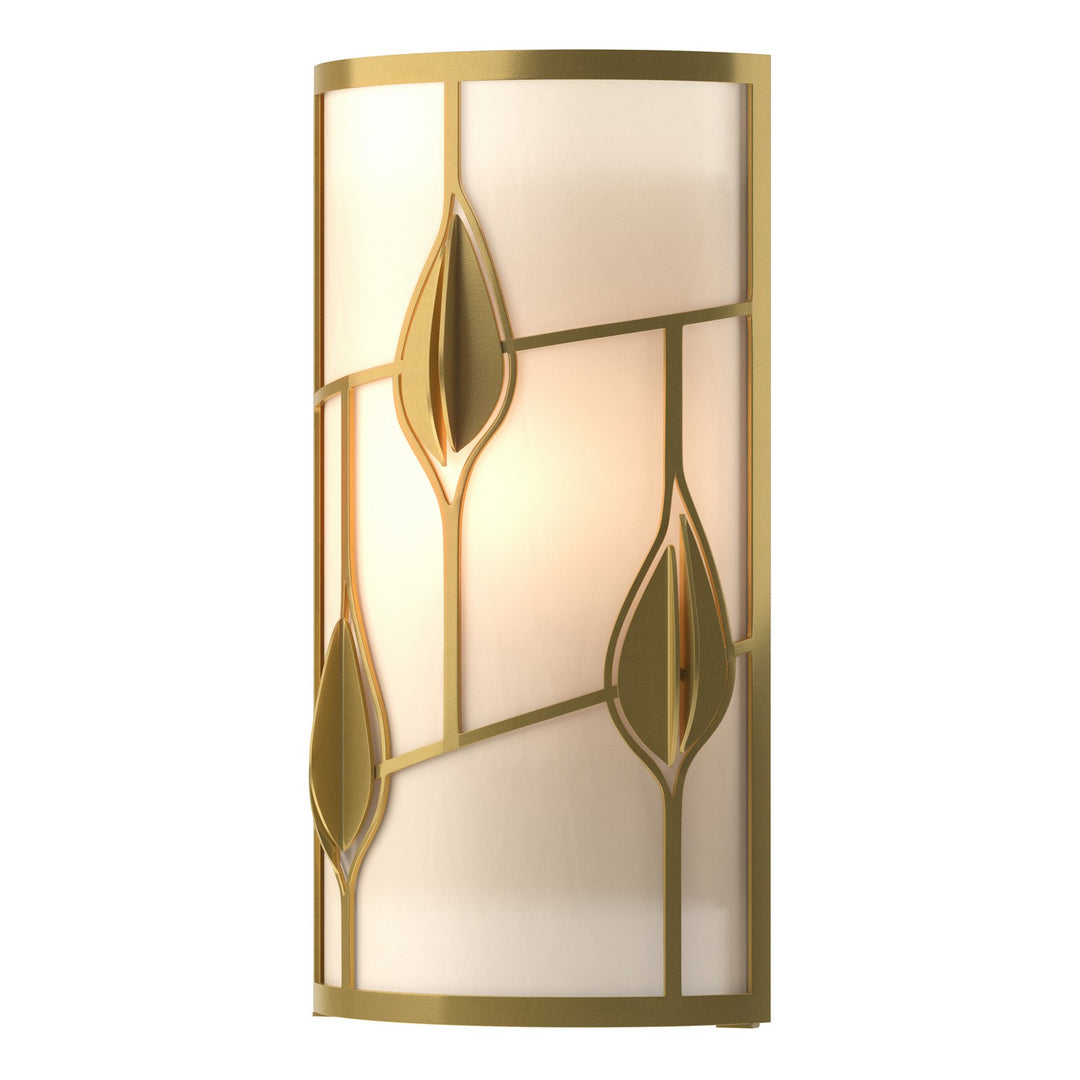 Hubbardton Forge Canada - 205420-SKT-86-BB0420 - One Light Wall Sconce - Alison's Leaves - Modern Brass