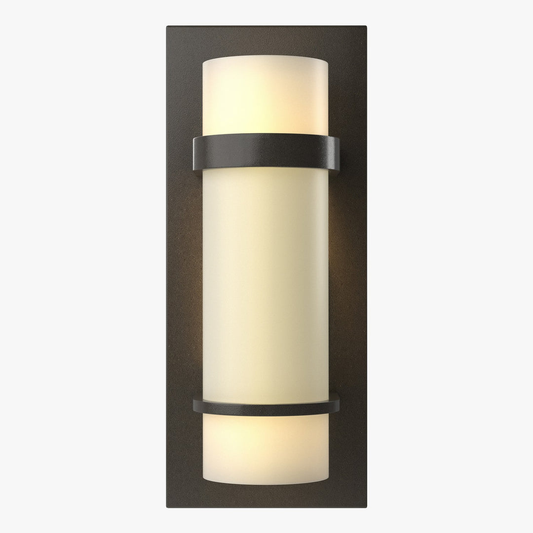 Hubbardton Forge Canada - 205812-SKT-07-GG0065 - One Light Wall Sconce - Banded - Dark Smoke