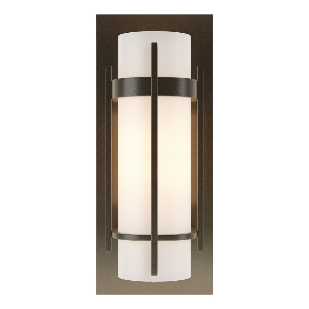 Hubbardton Forge Canada - 205892-SKT-14-GG0065 - One Light Wall Sconce - Banded - Oil Rubbed Bronze