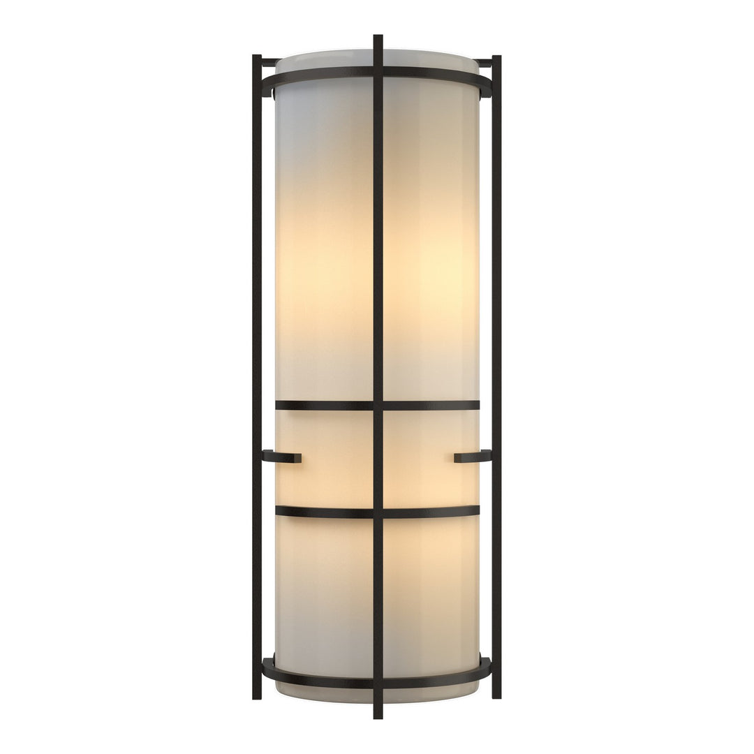 Hubbardton Forge Canada - 205910-SKT-14-CC0412 - Two Light Wall Sconce - Banded - Oil Rubbed Bronze