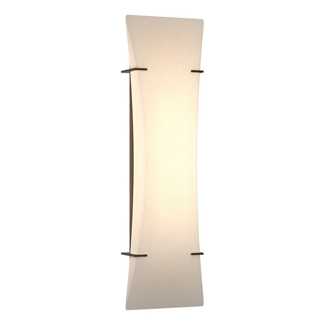 Hubbardton Forge Canada - 205950-LED-14-SH1977 - LED Wall Sconce - Bento - Oil Rubbed Bronze