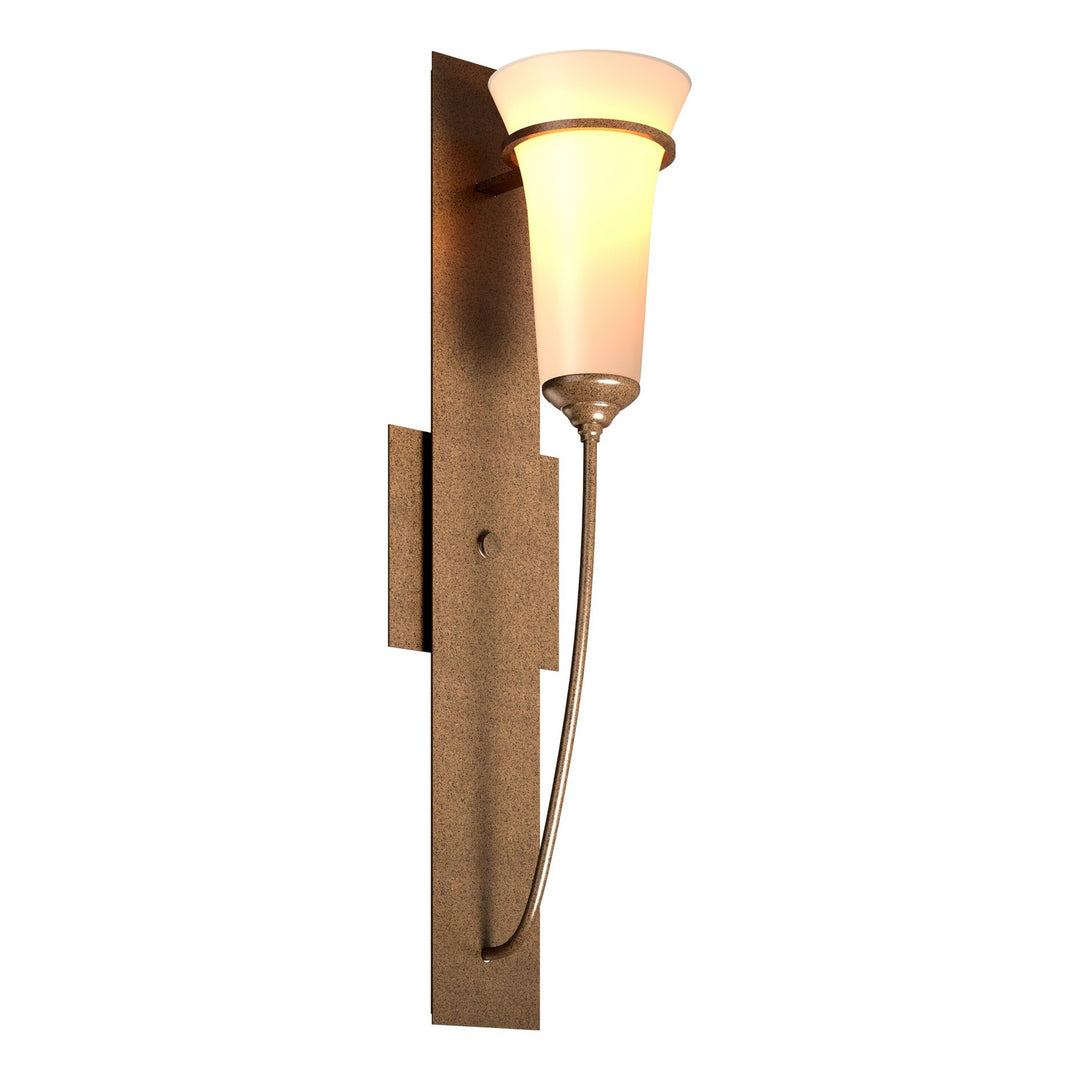 Hubbardton Forge Canada - 206251-SKT-05-GG0068 - One Light Wall Sconce - Banded - Bronze