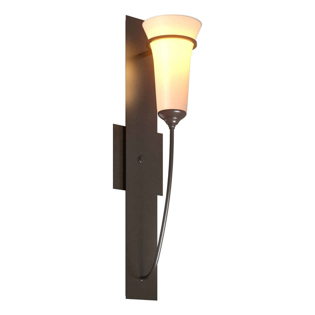 Hubbardton Forge Canada - 206251-SKT-14-GG0068 - One Light Wall Sconce - Banded - Oil Rubbed Bronze