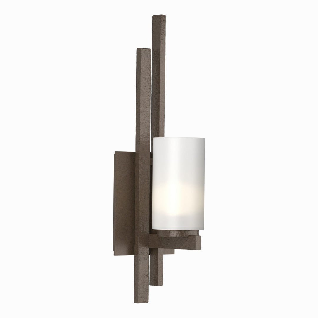 Hubbardton Forge Canada - 206301-SKT-LFT-05-GG0168 - One Light Wall Sconce - Ondrian - Bronze