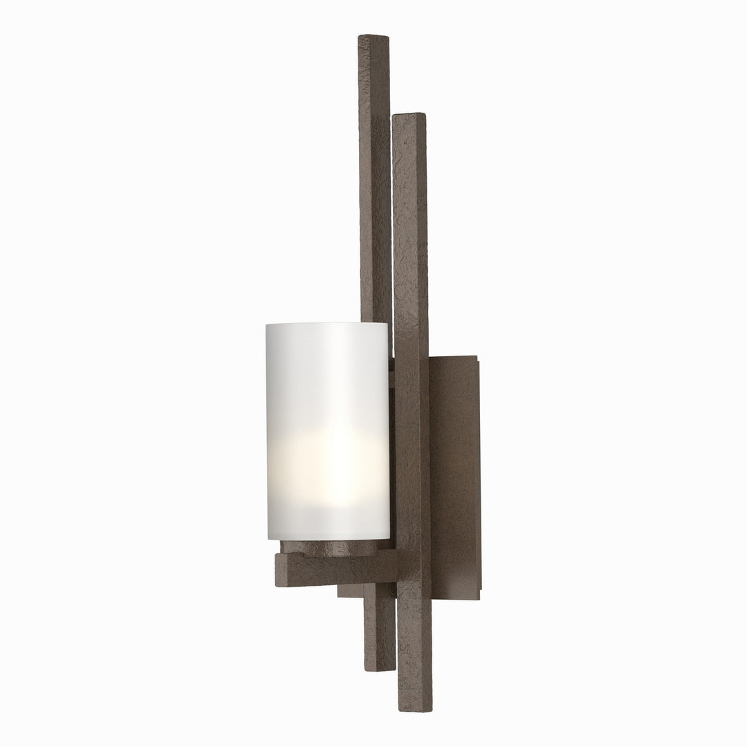 Hubbardton Forge Canada - 206301-SKT-RGT-05-GG0168 - One Light Wall Sconce - Ondrian - Bronze