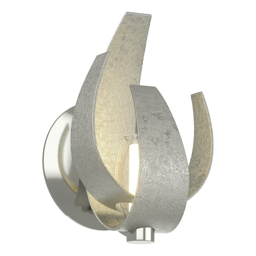 Hubbardton Forge Canada - 206501-SKT-85-YE0352 - One Light Wall Sconce - Corona - Sterling
