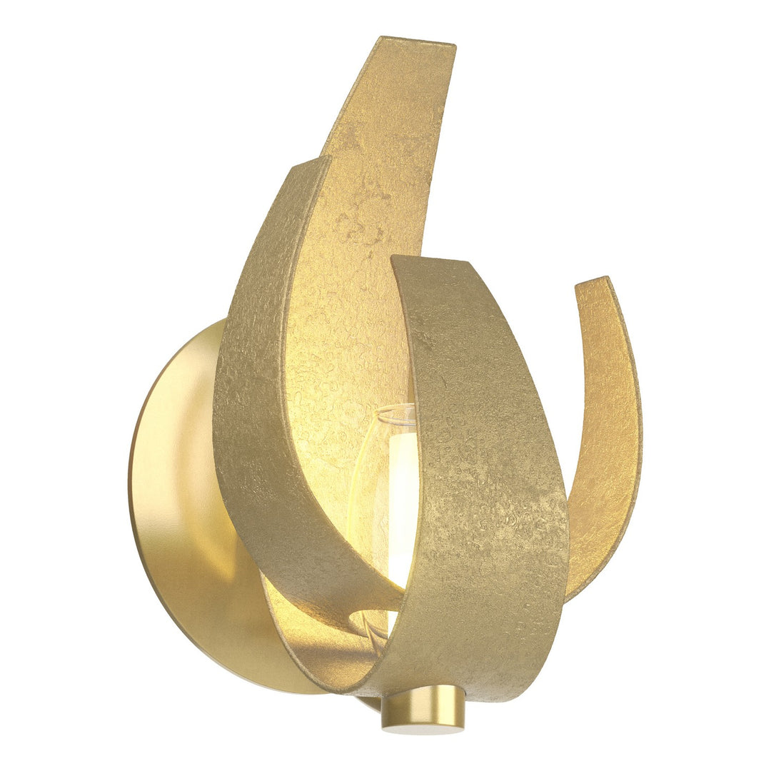 Hubbardton Forge Canada - 206501-SKT-86-YE0352 - One Light Wall Sconce - Corona - Modern Brass