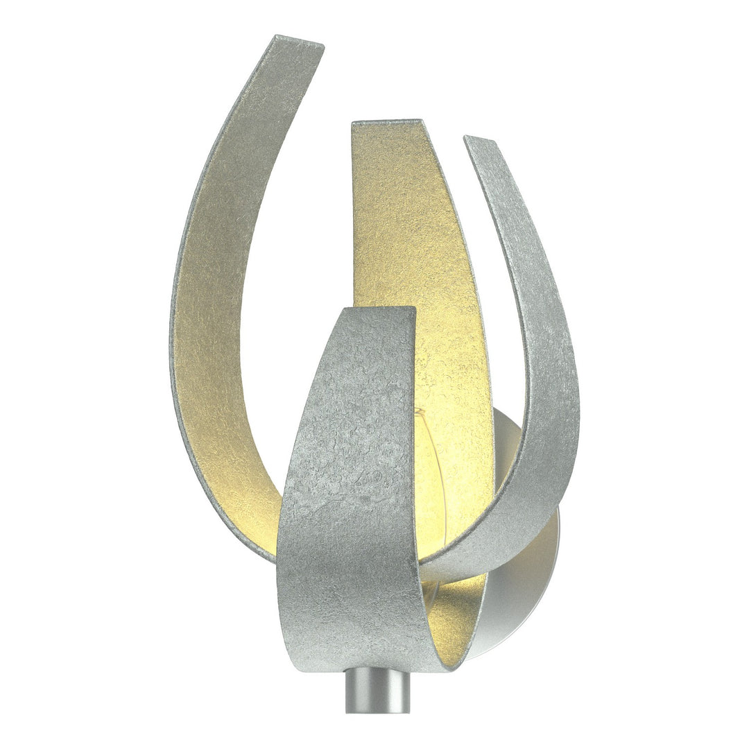 Hubbardton Forge Canada - 206503-SKT-82-YE0377 - One Light Wall Sconce - Corona - Vintage Platinum