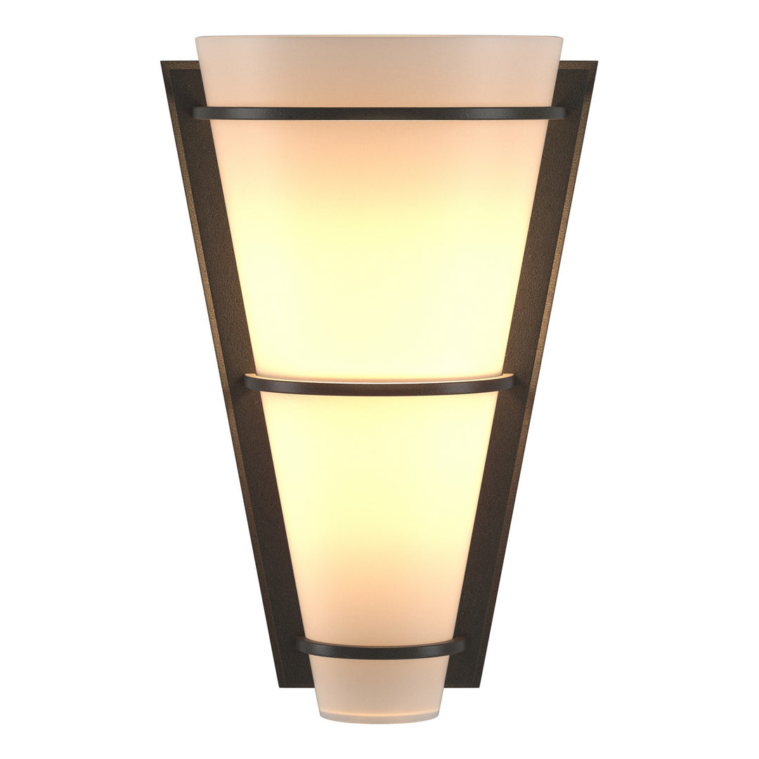 Hubbardton Forge Canada - 206551-SKT-07-GG0059 - One Light Wall Sconce - Half Cone - Dark Smoke