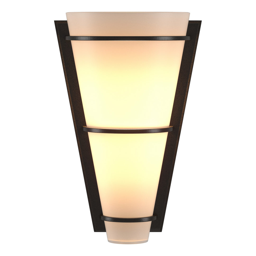 Hubbardton Forge Canada - 206551-SKT-14-GG0059 - One Light Wall Sconce - Half Cone - Oil Rubbed Bronze