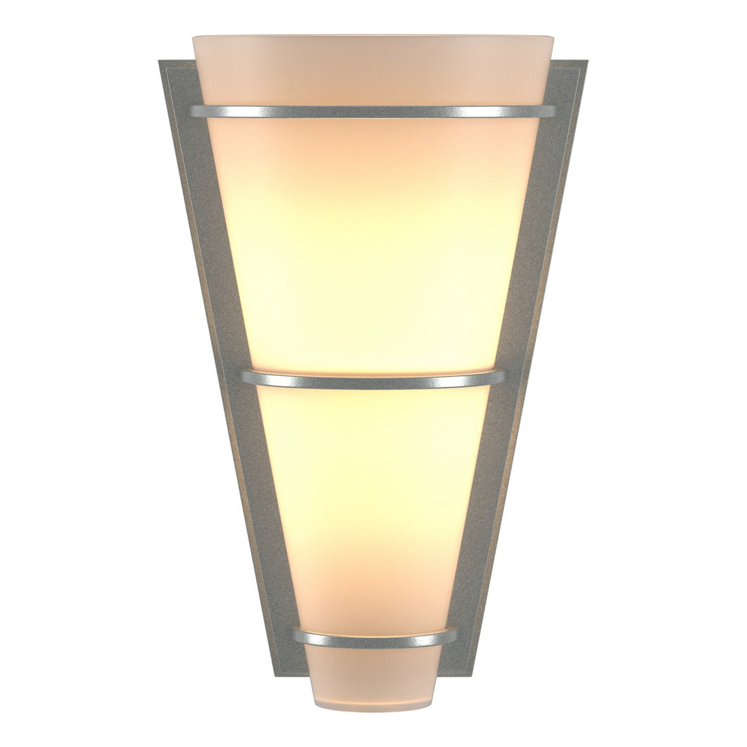 Hubbardton Forge Canada - 206551-SKT-82-GG0059 - One Light Wall Sconce - Half Cone - Vintage Platinum