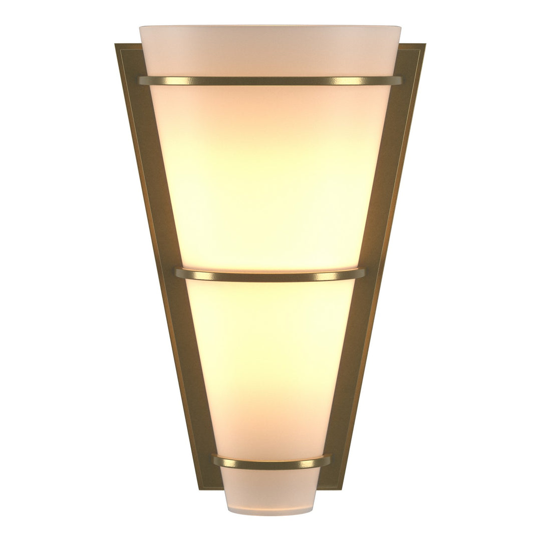 Hubbardton Forge Canada - 206551-SKT-86-GG0059 - One Light Wall Sconce - Half Cone - Modern Brass