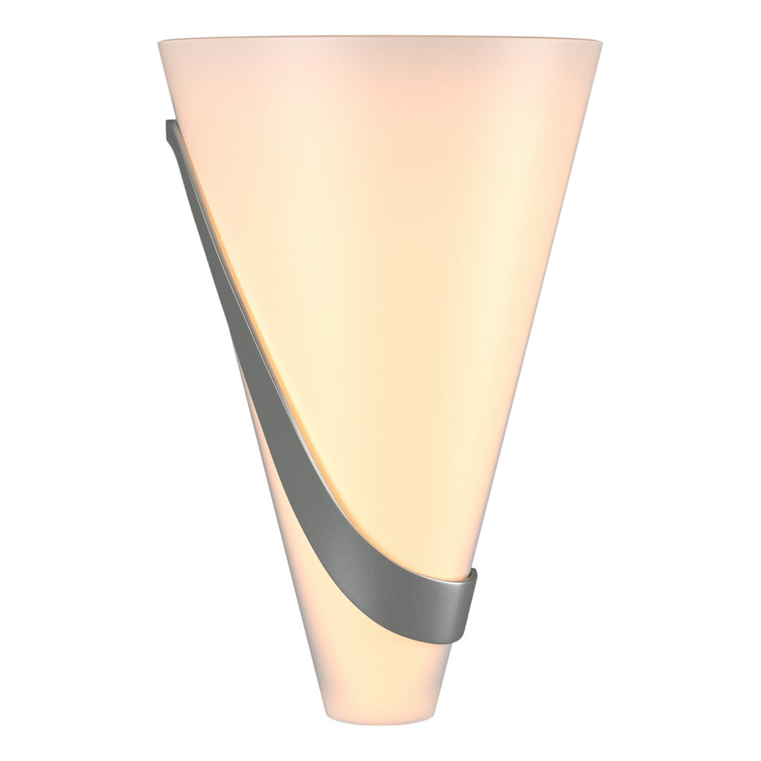 Hubbardton Forge Canada - 206563-SKT-LFT-82-GG0074 - Two Light Wall Sconce - Half Cone - Vintage Platinum