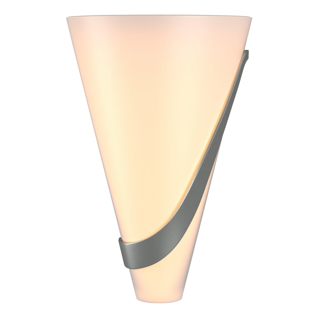 Hubbardton Forge Canada - 206563-SKT-RGT-82-GG0074 - Two Light Wall Sconce - Half Cone - Vintage Platinum