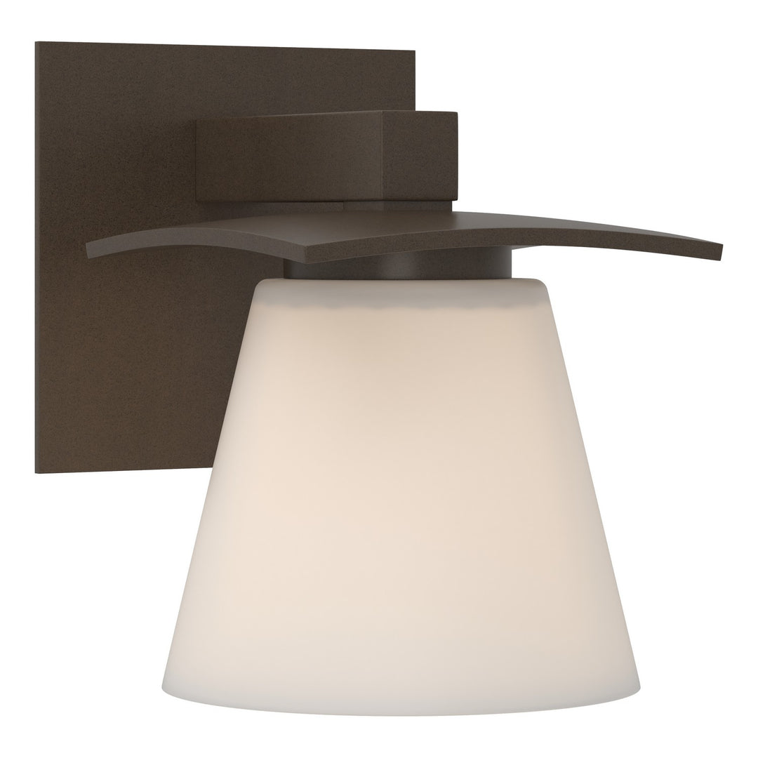Hubbardton Forge Canada - 206601-SKT-05-GG0242 - One Light Wall Sconce - Wren - Bronze