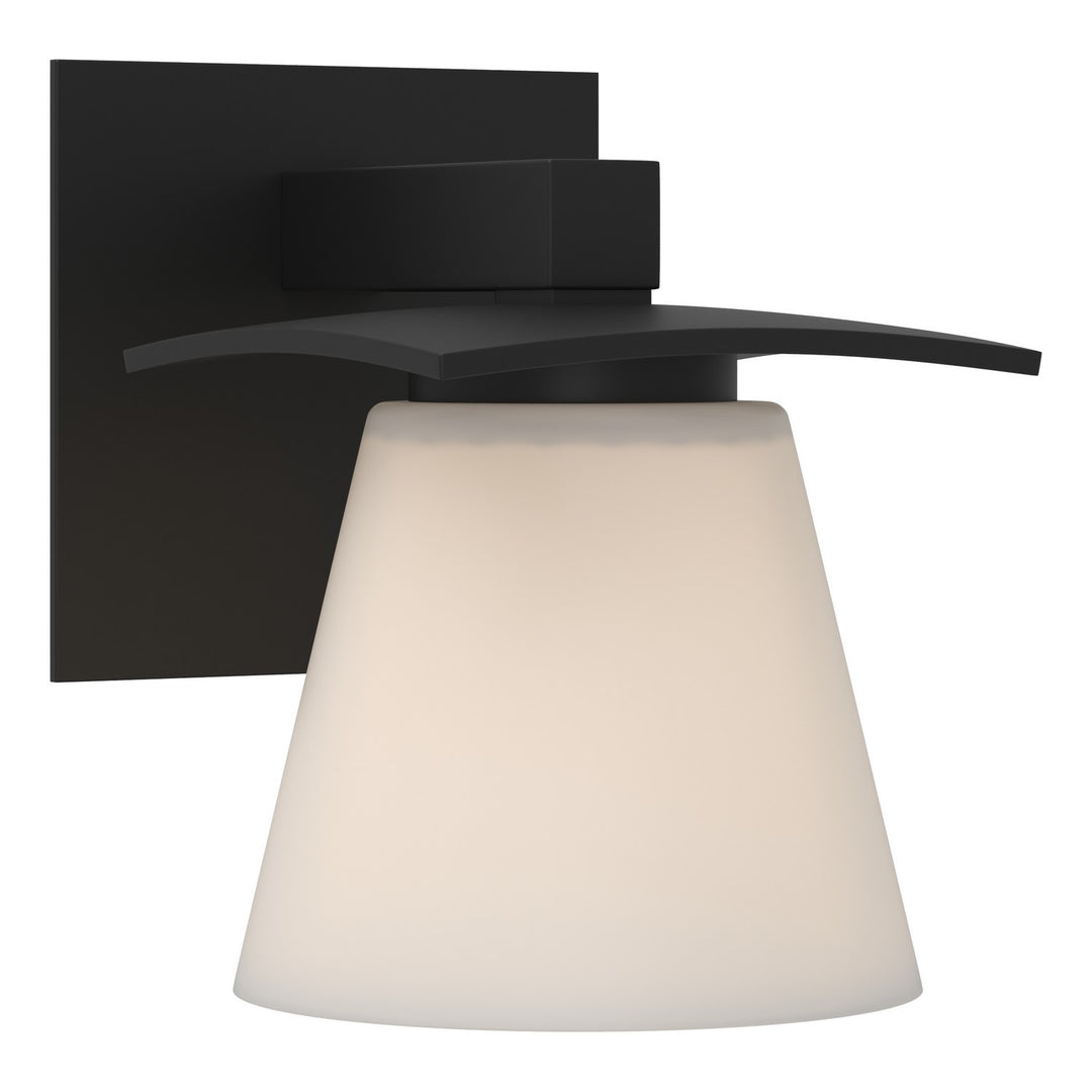 Hubbardton Forge Canada - 206601-SKT-10-GG0242 - One Light Wall Sconce - Wren - Black