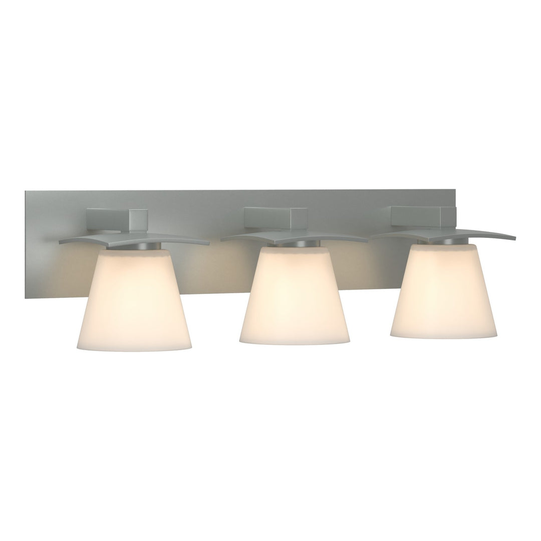 Wren Three Light Wall Sconce in Vintage Platinum - available from The Lighting Shoppe, trusted by Canadian homeowners