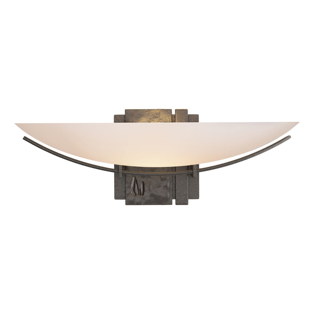 Hubbardton Forge Canada - 207370-SKT-14-GG0090 - One Light Wall Sconce - Impressions - Oil Rubbed Bronze