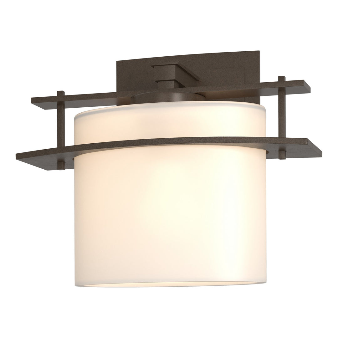 Hubbardton Forge Canada - 207521-SKT-05-GG0182 - One Light Wall Sconce - Ellipse - Bronze