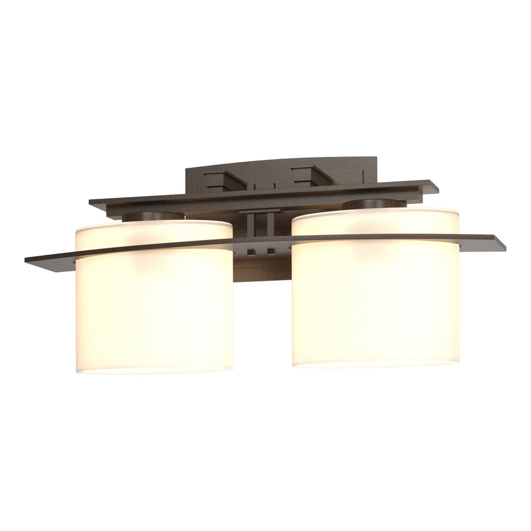 Ellipse Two Light Wall Sconce in Bronze - available from The Lighting Shoppe, trusted by Canadian homeowners