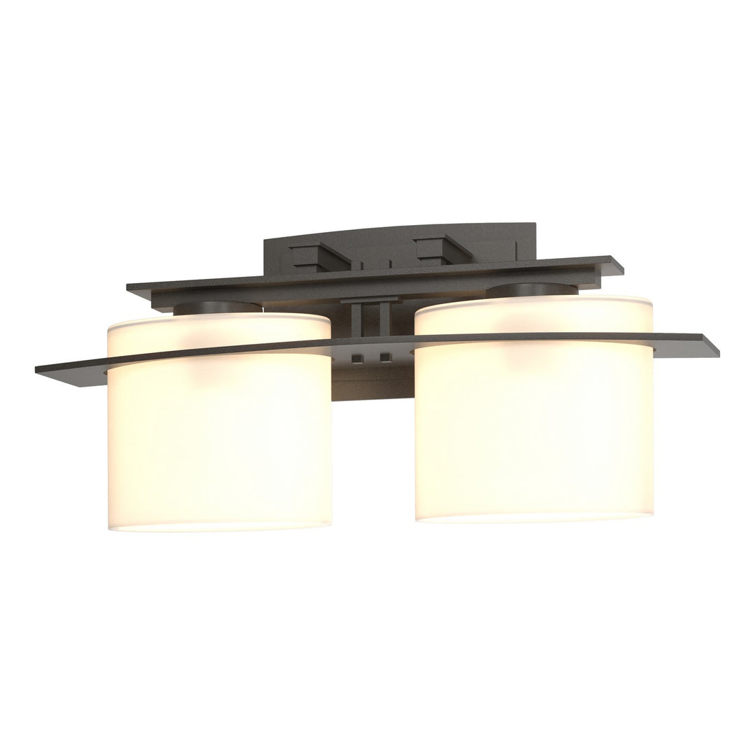 Ellipse Two Light Wall Sconce in Dark Smoke - available from The Lighting Shoppe, trusted by Canadian homeowners