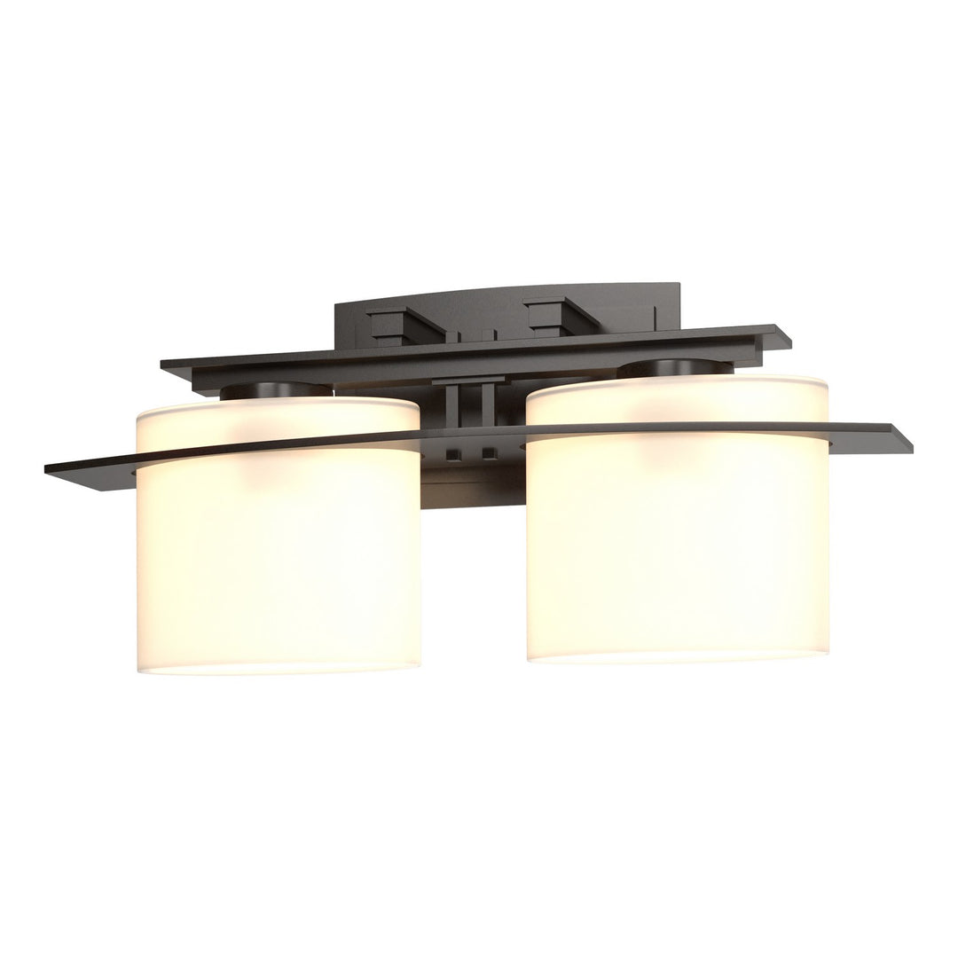 Ellipse Two Light Wall Sconce in Oil Rubbed Bronze - available from The Lighting Shoppe, trusted by Canadian homeowners
