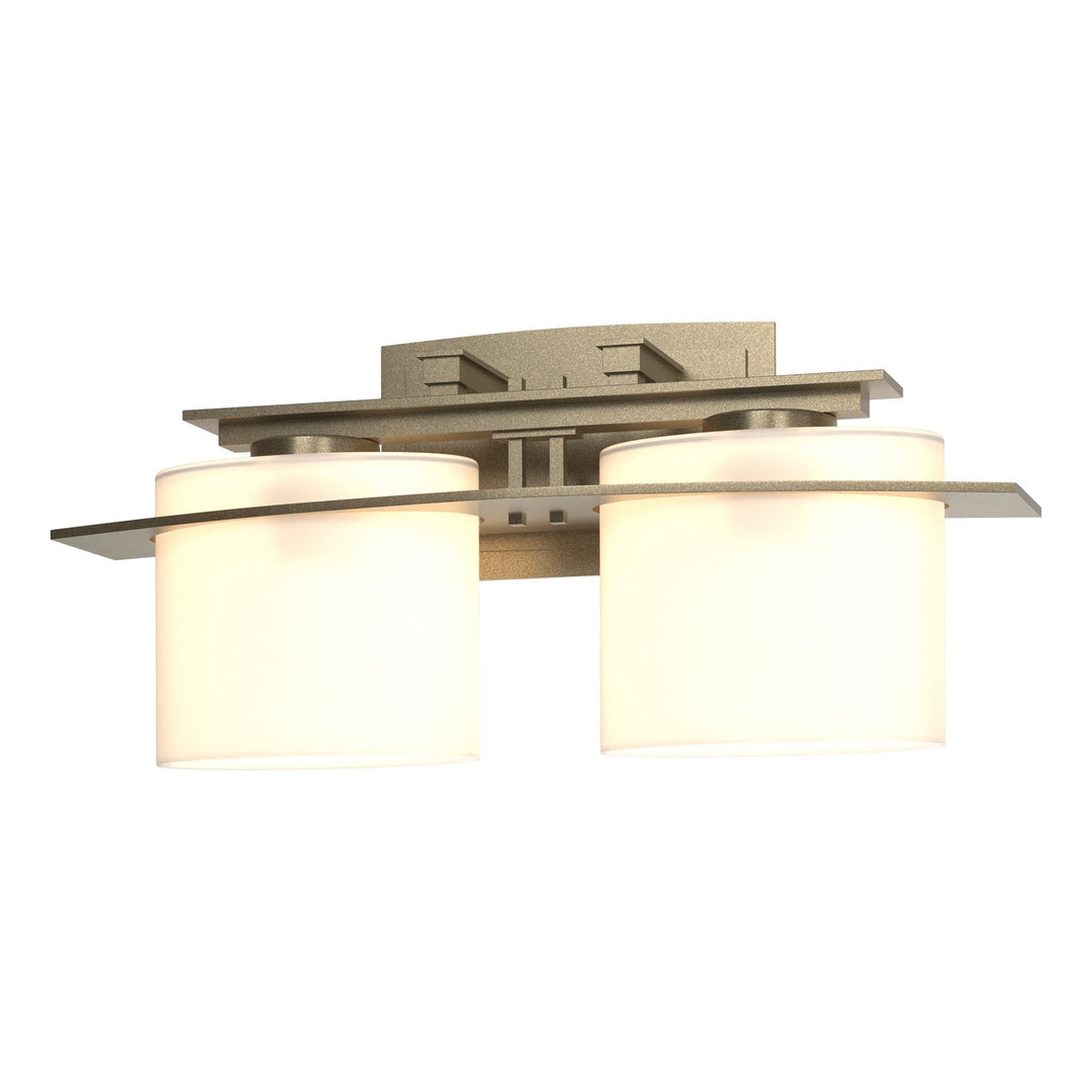 Ellipse Two Light Wall Sconce in Soft Gold - available from The Lighting Shoppe, trusted by Canadian homeowners