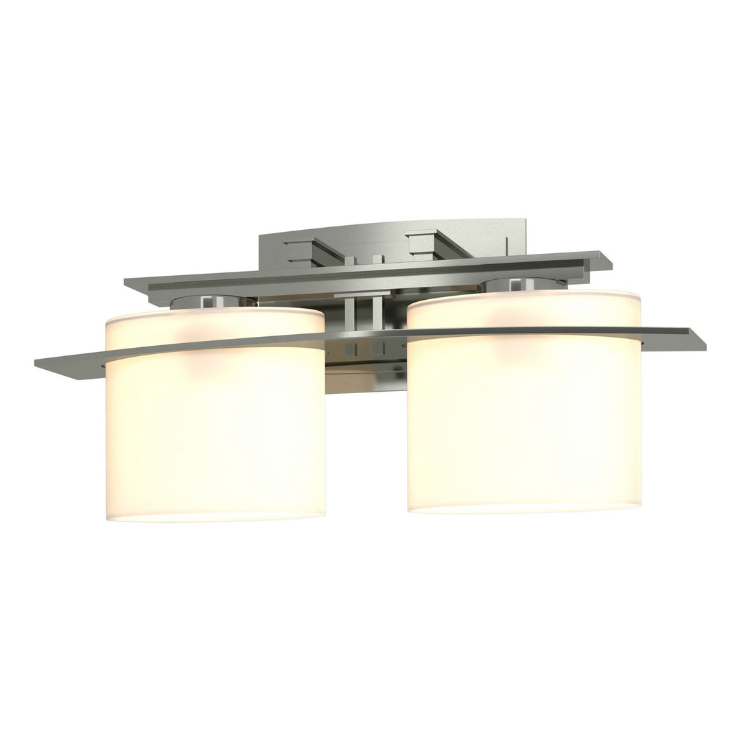 Ellipse Two Light Wall Sconce in Sterling - available from The Lighting Shoppe, trusted by Canadian homeowners