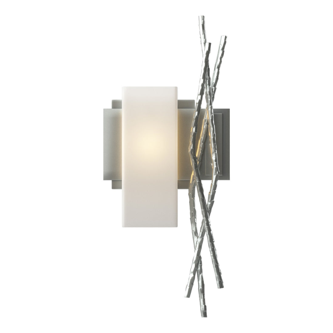 Hubbardton Forge Canada - 207670-SKT-LFT-82-GG0351 - One Light Wall Sconce - Brindille - Vintage Platinum
