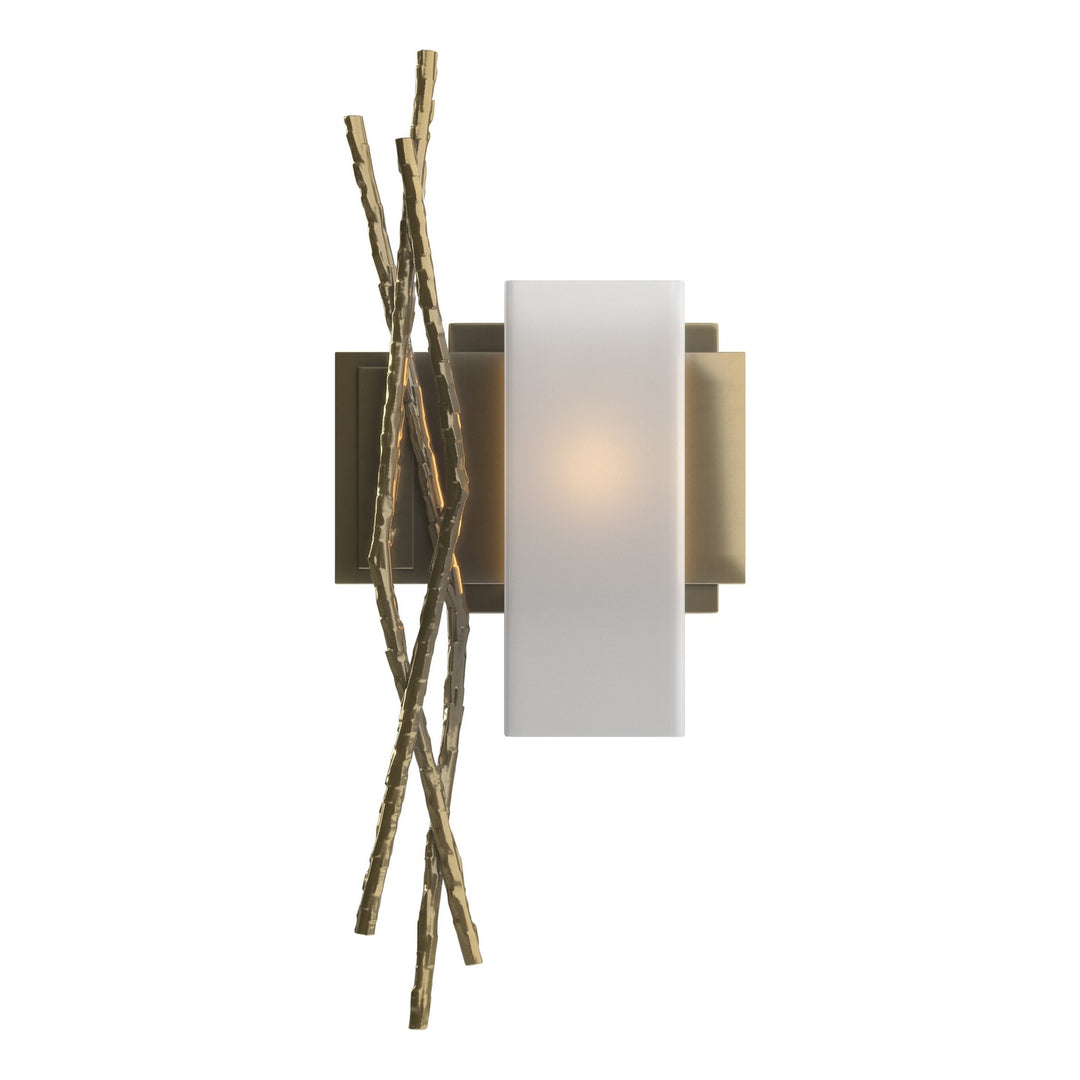 Hubbardton Forge Canada - 207670-SKT-RGT-86-GG0351 - One Light Wall Sconce - Brindille - Modern Brass