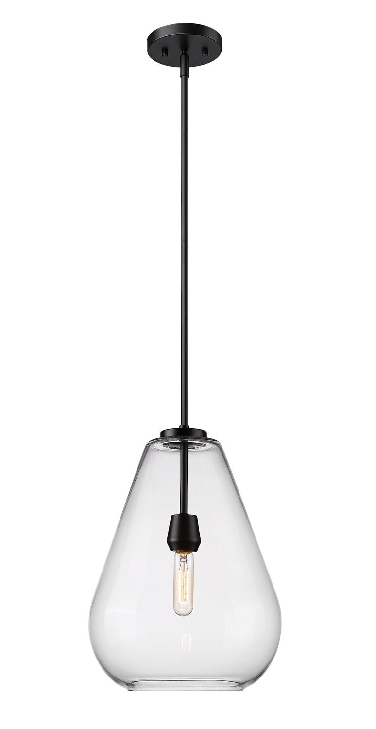 Ayra One Light Pendant in Matte Black - available from The Lighting Shoppe, trusted by Canadian homeowners