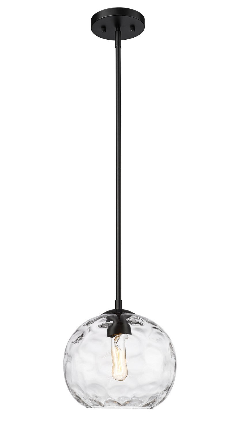 Chloe One Light Pendant in Matte Black - available from The Lighting Shoppe, trusted by Canadian homeowners