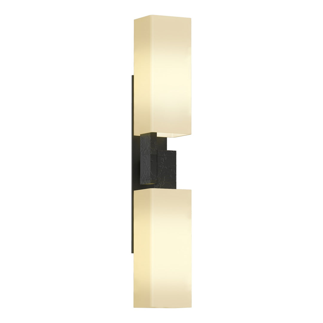 Hubbardton Forge Canada - 207801-SKT-10-GG0351 - Two Light Wall Sconce - Ondrian - Black