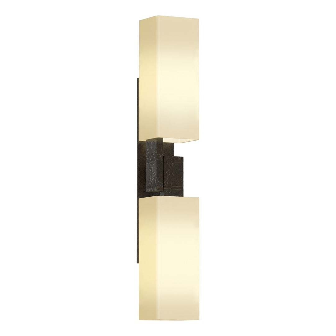 Hubbardton Forge Canada - 207801-SKT-14-GG0351 - Two Light Wall Sconce - Ondrian - Oil Rubbed Bronze