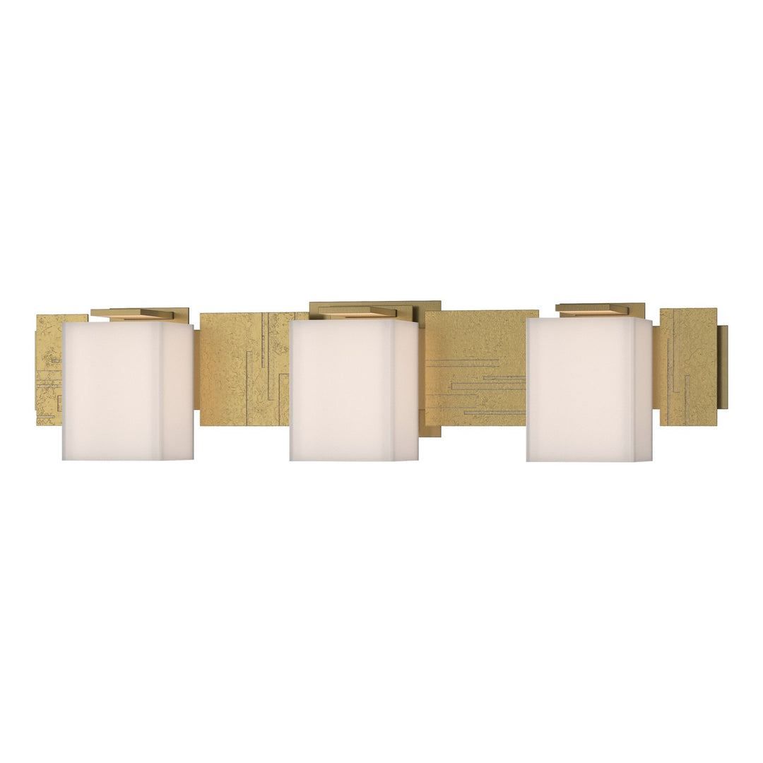 Impressions Three Light Wall Sconce in Modern Brass - available from The Lighting Shoppe, trusted by Canadian homeowners