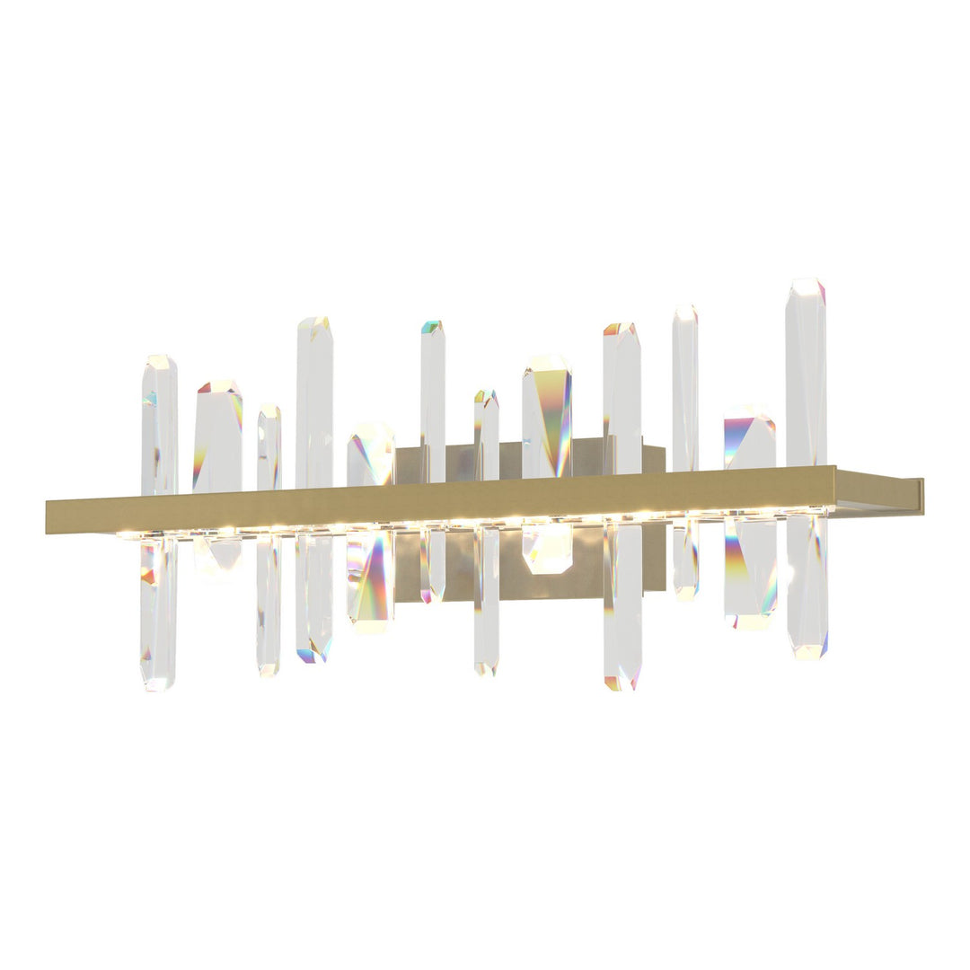 Solitude LED Wall Sconce in Modern Brass - available from The Lighting Shoppe, trusted by Canadian homeowners