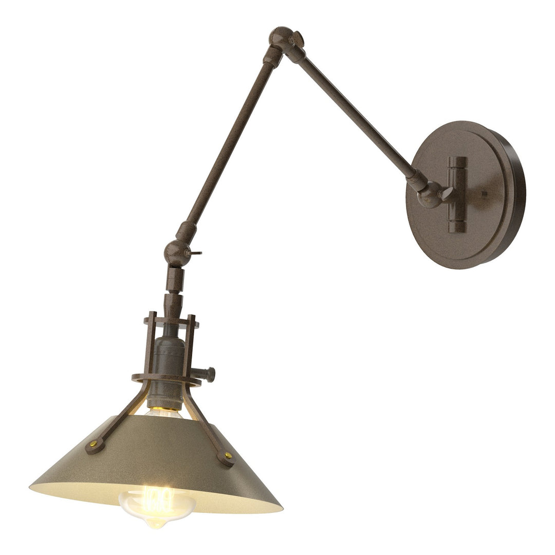 Hubbardton Forge Canada - 209320-SKT-05-84 - One Light Wall Sconce - Henry - Bronze