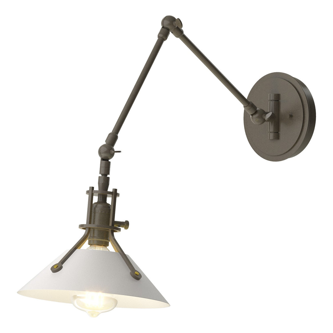 Hubbardton Forge Canada - 209320-SKT-07-02 - One Light Wall Sconce - Henry - Dark Smoke